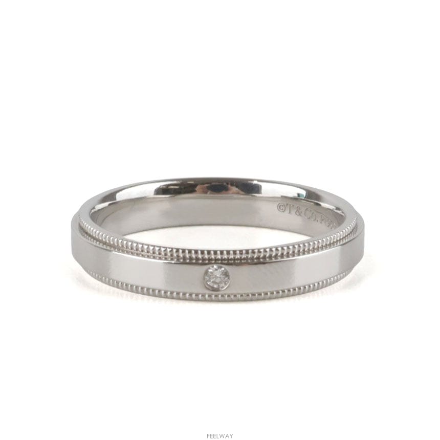 TIFFANY & Co [�߰���ǰ�ٿ�] Ƽ�ĴϾ��� Ƽ�Ĵ� ���Դ� �б׷��� �÷�Ƽ�� ���̾Ƹ�� 4MM ��� �� 9ȣ 74951856[�߰���ǰ�ٿ�] Ƽ�ĴϾ��� Ƽ�Ĵ� ���Դ� �б׷��� �÷�
