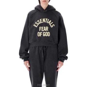 Fear of God 26SS �Ǿ���갫 Essentials �Ǿ���갫 ���� Campus 90s cropped �ĵ�Ƽ 26P19226SS �Ǿ���갫 Essentials �Ǿ���갫 ���� Campus 90s 