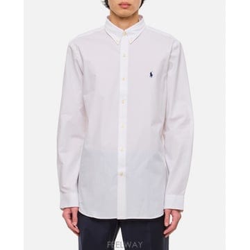 [B4] 폴로 랄프로렌 710928254002WHITE 남방 셔츠 탑 남성