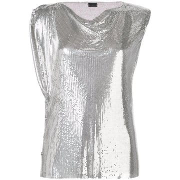 rabanne 26SS ���ڶ�� Draped Mesh ž 19EITO023MH0062P040 TP57750009026SS ���ڶ�� Draped Mesh ž 19EITO023MH0062P040 TP577