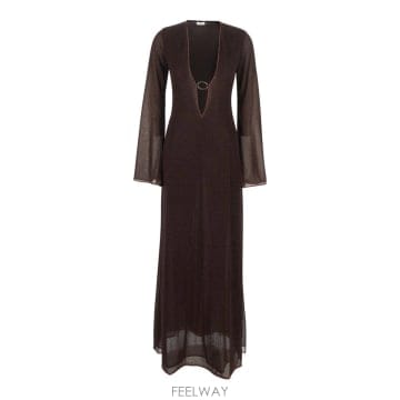 | Other Brand | 26SS OSEREE ���� Caftan With �� V �� �� Semi Trasparent Design I26SS OSEREE ���� Caftan With �� V �� �� Semi Traspar