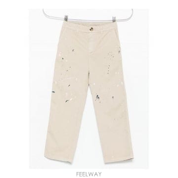 Golden Goose 25FW ��籸�� ������ trousers with splatter details GKP02394P00222025FW ��籸�� ������ trousers with splatter details GK