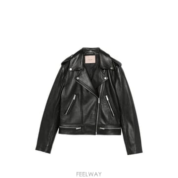 | Other Brand | 26SS Ʈ�� �� Giacca biker Twinset in pelle con �� asimmetrica e26SS Ʈ�� �� Giacca biker Twinset in pelle con �� asim