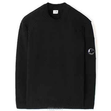 26FW CP 렌즈 라운드 울니트 블랙 RFCMKN707A 110149A 999