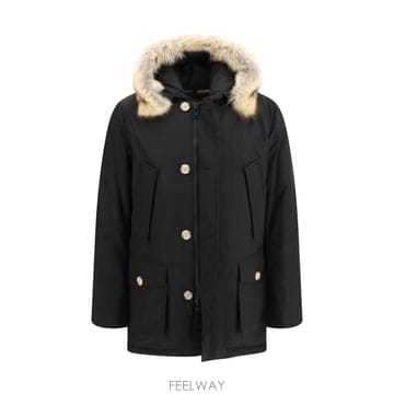26FW 울리치 아크틱 퍼 트리밍 파카 CFWOOU0482MBUT0001 BLK BLACK