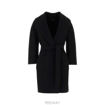 26FW 에스막스마라 코트 2629016061600 013 Black