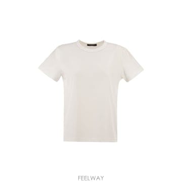 Fabiana Filippi 26SS �ĺ�Ƴ� �ʸ��� T ���� ������ �ĺ�Ƴ� �ʸ��� in cotone JED266F133L79621 T26SS �ĺ�Ƴ� �ʸ��� T ���� ������ �ĺ�Ƴ� �ʸ��� in 