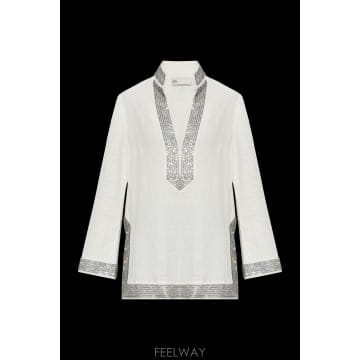 Tory Burch 26FW �丮��ġ Tunic with shimmering ũ����Ż 1821310104 TP57889504726FW �丮��ġ Tunic with shimmering ũ����Ż 182131010