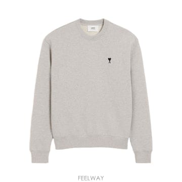 26FW 아미 Ami De Coeur 코튼 스웨트 셔츠 HSW7637300951 TP572481437