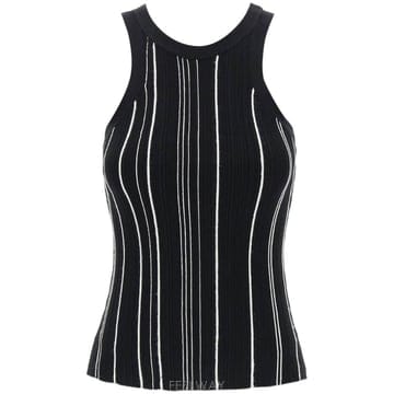 Toteme 24FW Toteme Canotta Braid a coste 242WRT2292YA0044001 TP578524FW Toteme Canotta Braid a coste 242WRT2292YA0044001 