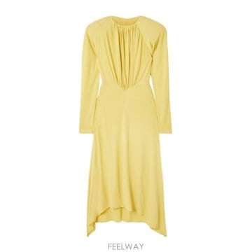 Stella McCartney 26SS ���ڶ� ��īƮ�� ���� �巹�� 6A06403GU3017205YELLOW TP57850587426SS ���ڶ� ��īƮ�� ���� �巹�� 6A06403GU3017205YELLO