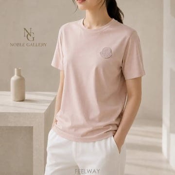 [정품/한정판] 몽클레어 빅 와펜 로고 반팔 티셔츠 XS / 44~55