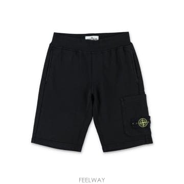 Stone Island 26SS ������Ϸ��� Pantaloncino ������Ϸ��� Junior in cotone felpato 62026SS ������Ϸ��� Pantaloncino ������Ϸ��� Junior in 