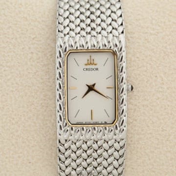 세이코 크레도르 SEIKO Credor 사각 여성용 쿼츠 2F70-5340
