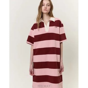 25 아떼 바네사부르노 스트라이프 원피스 66