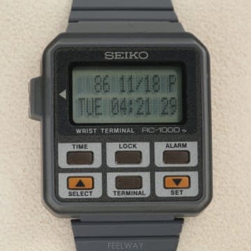 세이코 빈티지 전자시계 SEIKO LCD,LED RC-1000 쿼츠 S501-400A