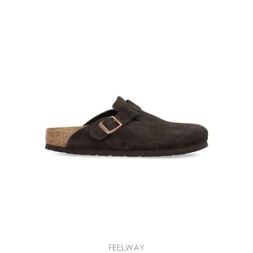 BIRKENSTOCK BOSTON   Suede Sabot 660463MOCCA TP579351637