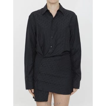 Off White 23FW Off ȭ��Ʈ Off jacquard Ʈ����Ʈ ���� �巹�� OWDG005F23FAB0011010 T23FW Off ȭ��Ʈ Off jacquard Ʈ����Ʈ ���� �巹�� OWDG