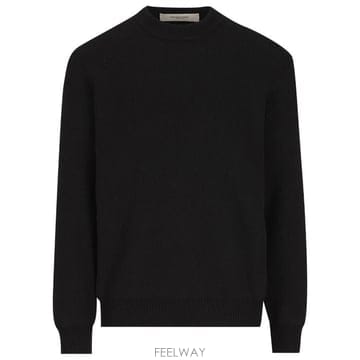 26FW 골든구스 Golden 레터링 밀리터리 크루넥 스웨터 GMP00841 P001972 90100 BLA