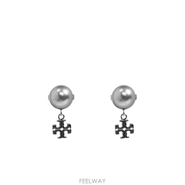 Tory Burch 26FW �丮��ġ ���� earrings 184440020 TP58085312026FW �丮��ġ ���� earrings 184440020 TP580853120