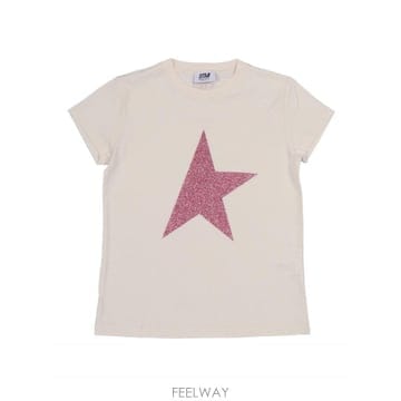Golden Goose 26SS ��籸�� T ���� ��Ÿ in ��ư ���� with glitter ����Ʈ ��籸�� GKP01273P0026SS ��籸�� T ���� ��Ÿ in ��ư ���� with glitter ��