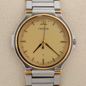 세이코 크레도르 SEIKO Credor 콤비 쿼츠 9571-7000