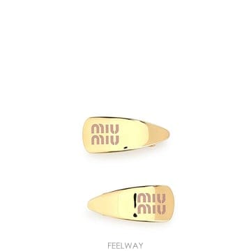 미우미우 골드톤 metal hair clip 5IF1732F6TF0615 TP579244747