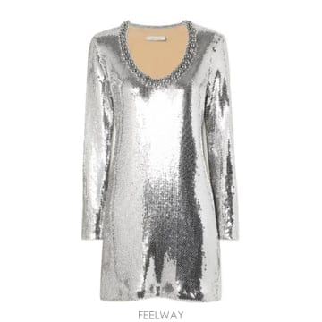 rabanne 23FW ���ڶ�� ���� �巹�� 24SCRO746CU0015P040 TP58116878523FW ���ڶ�� ���� �巹�� 24SCRO746CU0015P040 TP581168
