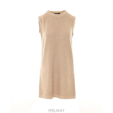 Fabiana Filippi 26FW �ĺ�Ƴ� �ʸ��� ��Ʈ fabric with sequins  Straight ��  Sleeveless26FW �ĺ�Ƴ� �ʸ��� ��Ʈ fabric with sequins  Straigh