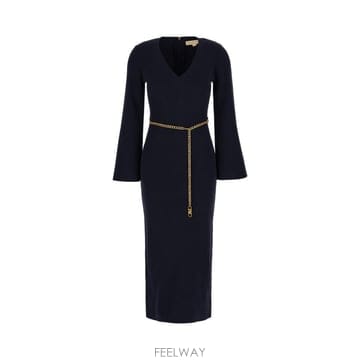 Michael Kors 25FW ����Ŭ�ھ �̵峪��Ʈ ���� stretch �� blend �巹�� MF5835G4VR409 TP58125FW ����Ŭ�ھ �̵峪��Ʈ ���� stretch �� blend ��