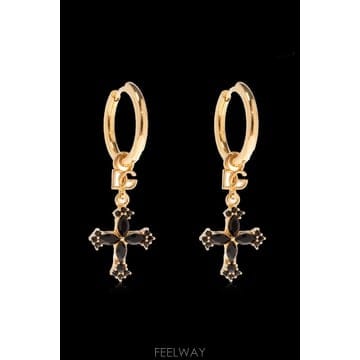Dolce&Gabbana ��ü�ذ��ٳ� Brass Earrings With Rhinestones WEQ4S1W1111ZOO00 TP58��ü�ذ��ٳ� Brass Earrings With Rhinestones WEQ4S1W11