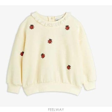 Mini Rodini 25SS �̴� RODINI Ladybugs emb ���̽� ����Ʈ ���� 2522010711OFFWHITE TP25SS �̴� RODINI Ladybugs emb ���̽� ����Ʈ ���� 25220
