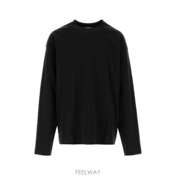 26FW 드리스 반 노튼 반팔 티셔츠 2620211084603 900 Black