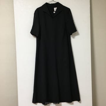 24 KUHO 구호 오픈카라 롱 원피스 85