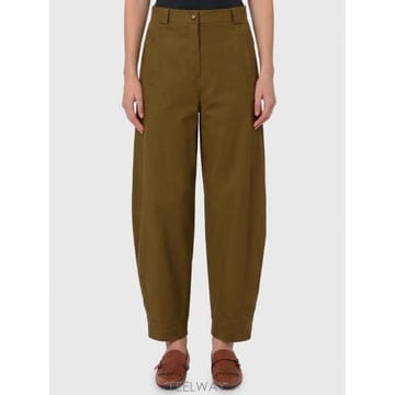 Max Mara 26FW �������� Adorni stretch ��ư canvas trousers 262113611160010326FW �������� Adorni stretch ��ư canvas trousers 2621