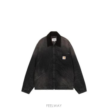 26FW 칼하트 데님 자켓 I037535 00E0R BLACK