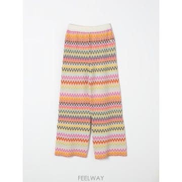 Missoni 24FW MISSONI Pantalone a zig zag Missoni in lana MV6B10W002824FW MISSONI Pantalone a zig zag Missoni in lana MV6B1