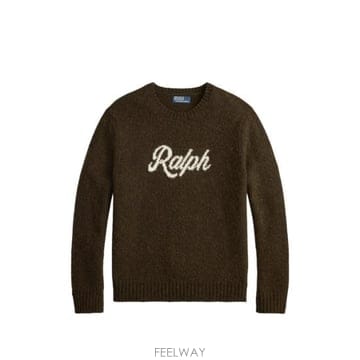 26FW 랄프 로렌 니트웨어 710B24668001 BROWN