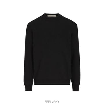 26FW 골든구스 Golden 레터링 밀리터리 크루넥 스웨터 GMP00841 P001972 90100 BLA