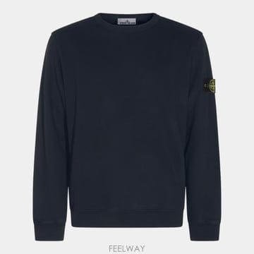 26FW 스톤아일랜드 코튼 crew 넥 스웨트 셔츠 with Compass badge L2S156100049