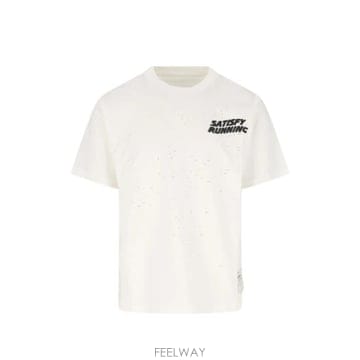26FW 새티스파이 모스테크 티셔츠 11006 11108 OFFWH NEUTRALS