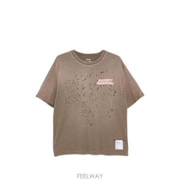 26FW 새티스파이 모스테크 티셔츠 11006 981E8 SUBLR BROWN