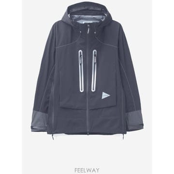 앤드 원더 후드 재킷 Blue