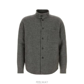 Armani 26FW ���������Ƹ����� Grey ��ũ blend �������� GM004453TE23830O6006 TP581126FW ���������Ƹ����� Grey ��ũ blend �������� GM00445