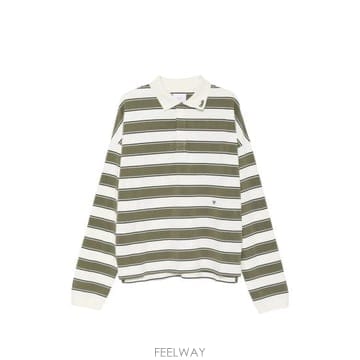 26FW 루드 폴로 티셔츠 RHFW26PO01358 C049 GREEN NEUTRALS