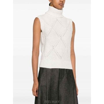 Fabiana Filippi 24FW �ĺ�Ƴ� �ʸ��� �� �� ��ũ Blend ����Ʈ MAD224F539D29625 TP57880056324FW �ĺ�Ƴ� �ʸ��� �� �� ��ũ Blend ����Ʈ MAD224F53
