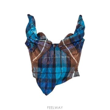 ViVienne westwood 26FW ���ȿ���Ʈ��� �μҸ� Ƽ���� 1503004P W01JF K203 BLUE BROWN26FW ���ȿ���Ʈ��� �μҸ� Ƽ���� 1503004P W01JF K20