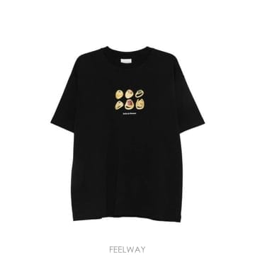 26FW 드롤드무슈 탑 TS341 CO002 BLACK