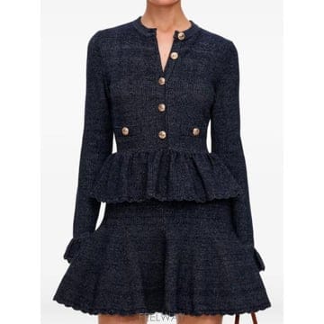 Self Portrait 26FW ���� ��Ʈ����Ʈ ���ǽ� AW26 085SC N NAVY BLUE26FW ���� ��Ʈ����Ʈ ���ǽ� AW26 085SC N NAVY BLUE