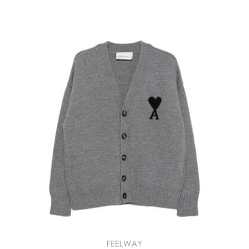 Ami 26FW �ƹ� ��Ʈ �ΰ� ��Ÿ���þ� V�� ����� UKC367 018 A273 GREY26FW �ƹ� ��Ʈ �ΰ� ��Ÿ���þ� V�� ����� UKC367 018 A